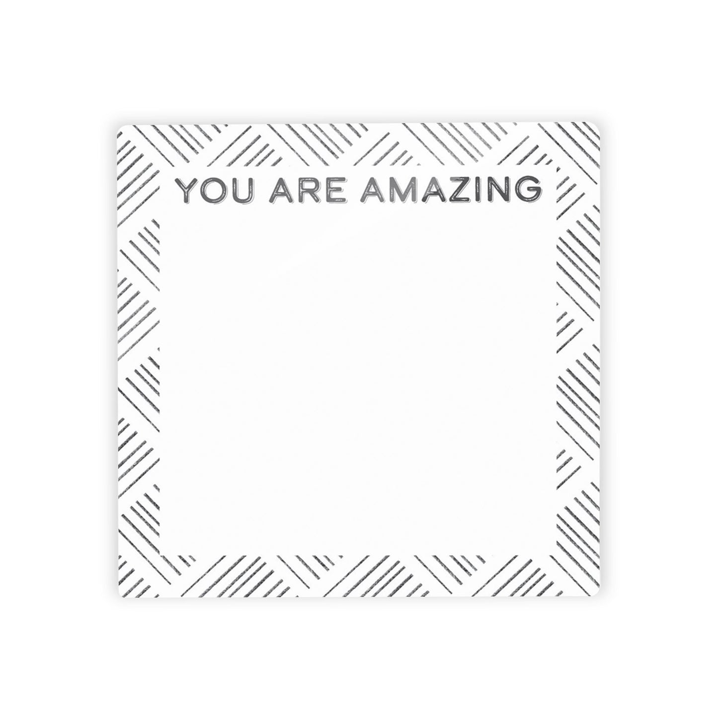 Black & White Pattern Notes Sketch Diagonal Hatch | 4x4