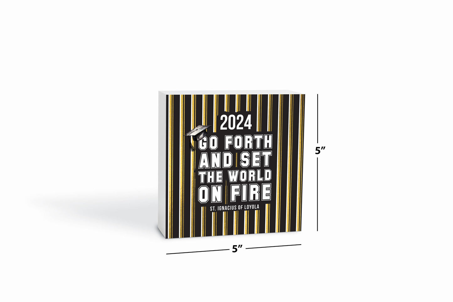 Graduation 2024 Gold Stripe | 5x5