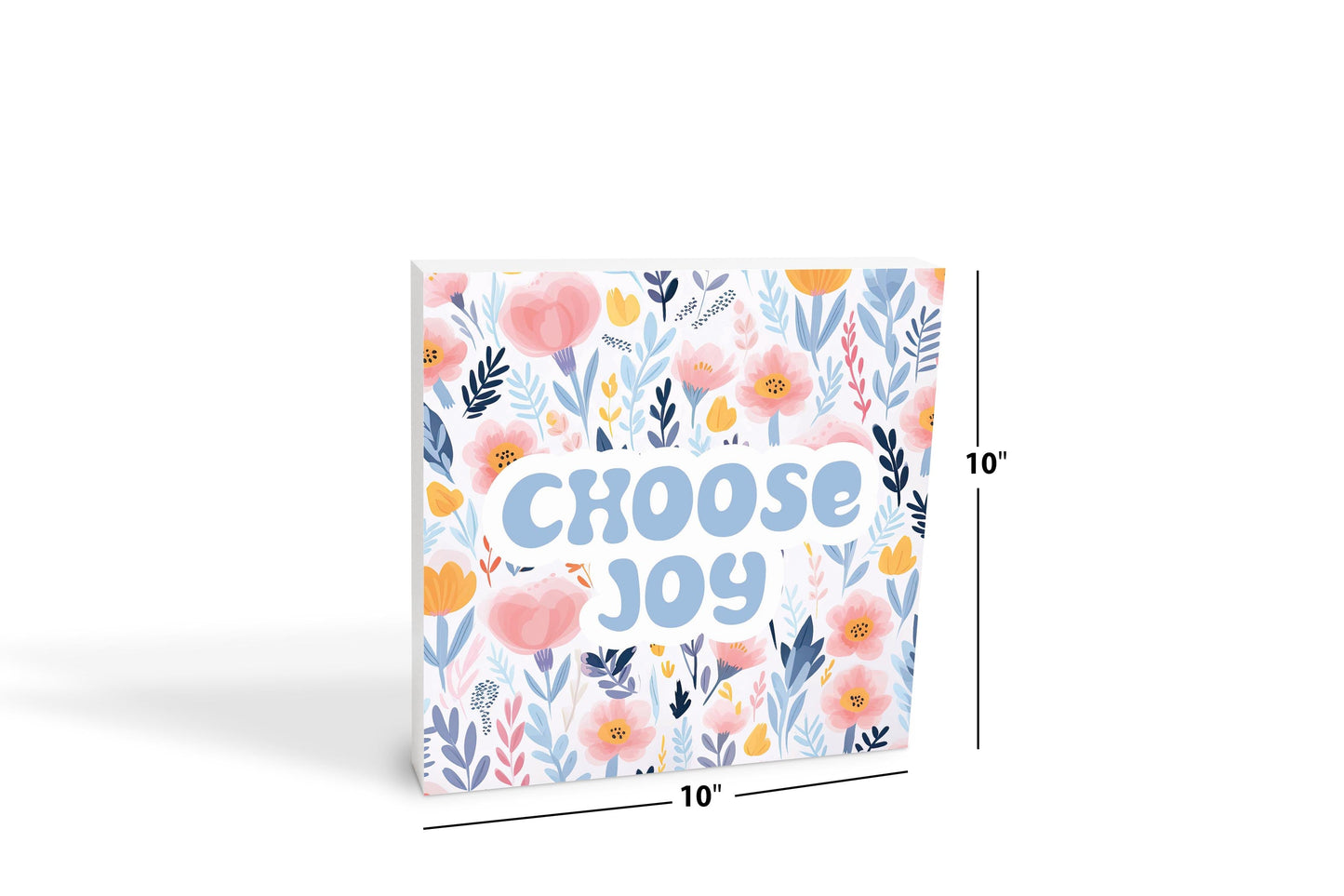 Floral Spring Choose Joy | 10x10