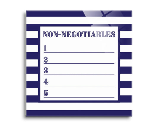 Navy Stripe Non-Negotiables | 8x8