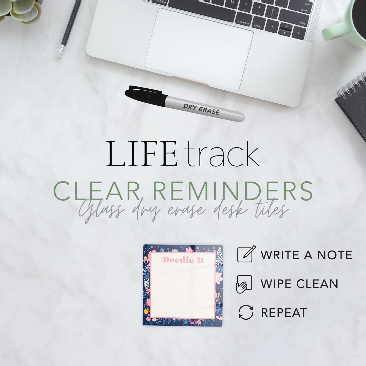 Spring Reminder Doodle It | 4x4