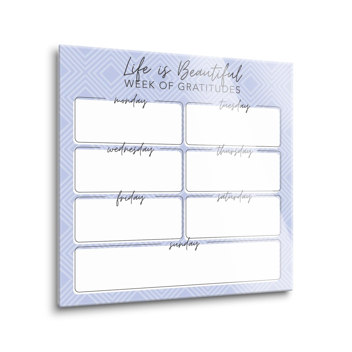 Mother's Day Tracker Life Is Beautiful Gratitudes | 12x12