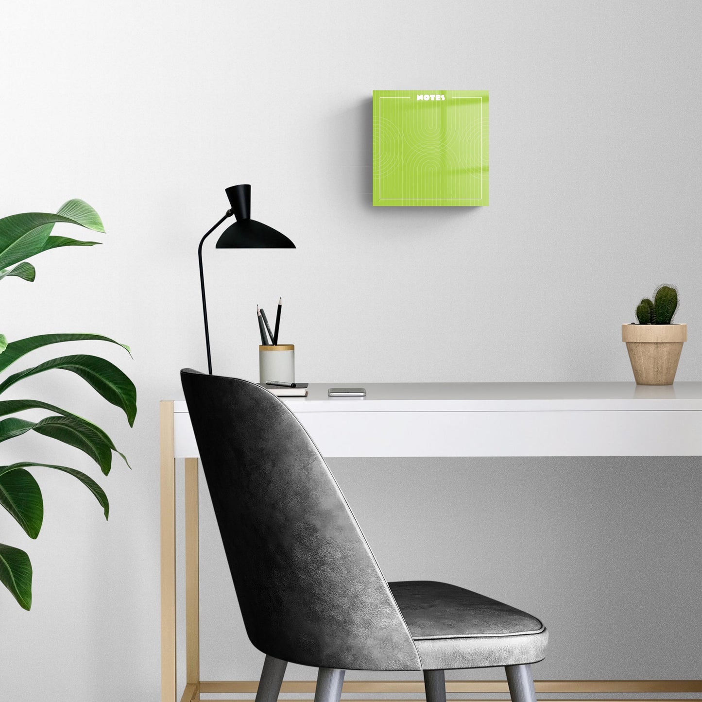 Neon Green Notes | 8x8