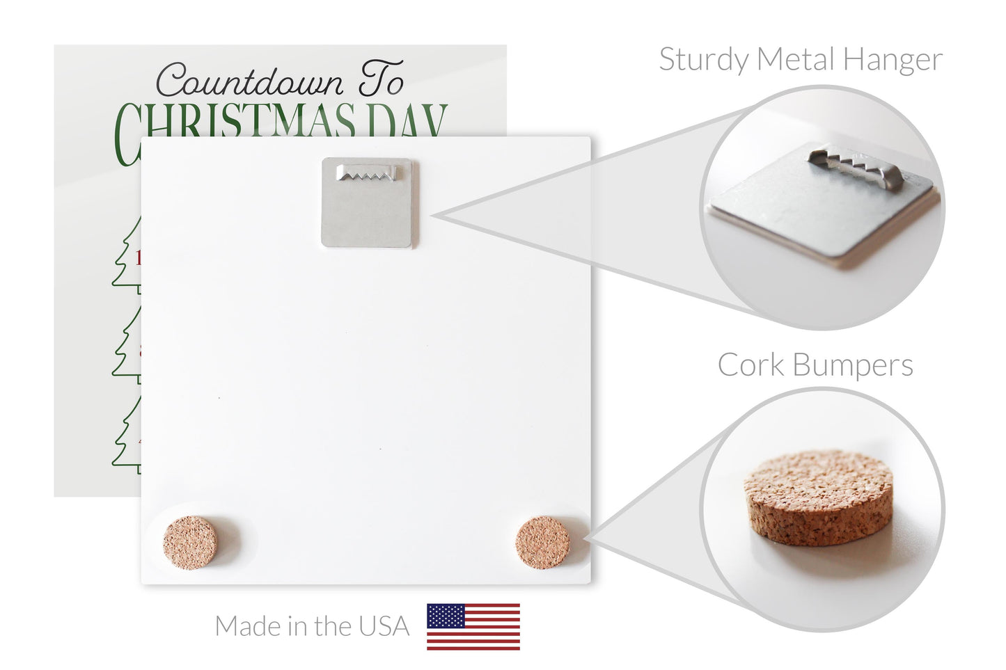 Countdown to Christmas Day Trees | 12x12