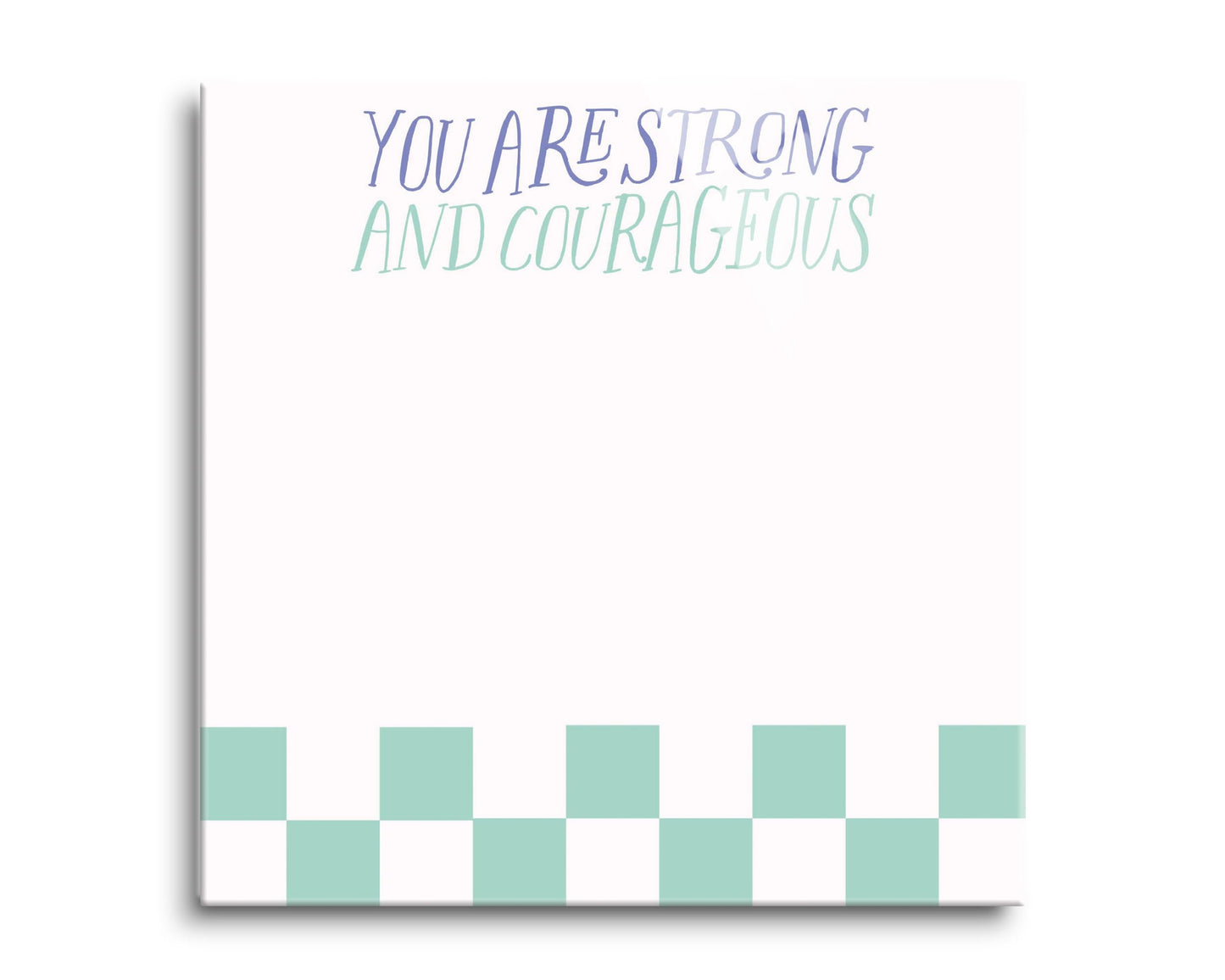 Clairmont & Co Faith You are Strong Notes 3 | 8x8