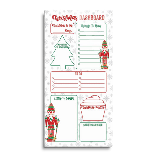 Classic Candyland Nutcracker Christmas Dashboard | 12x24