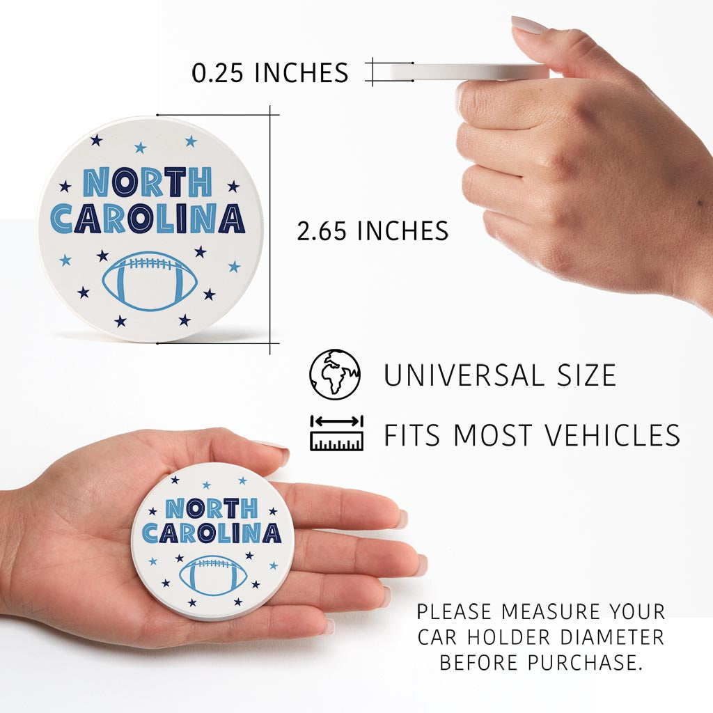 Clairmont & Co Game Day Stars North Carolina | 2.65x2.65