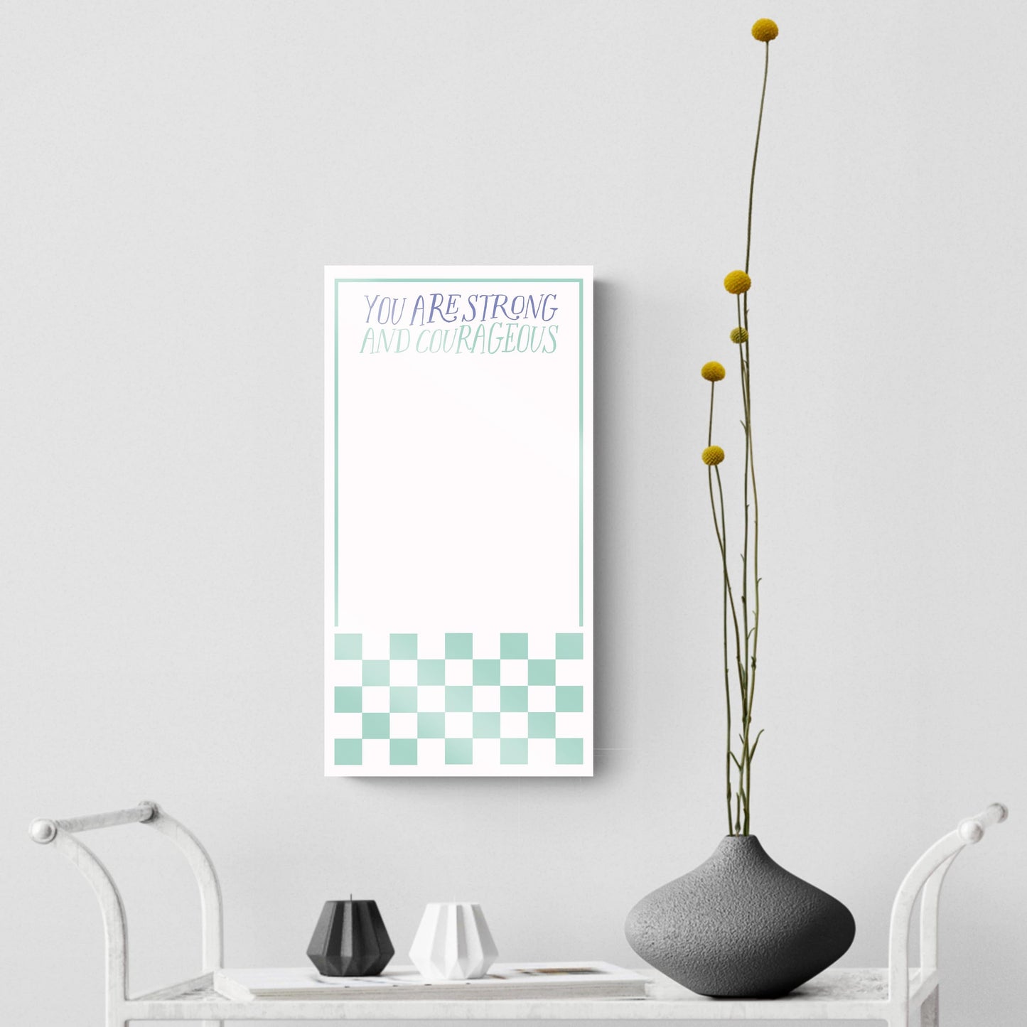 Clairmont & Co Faith You are Strong Notes 1 | 8x16