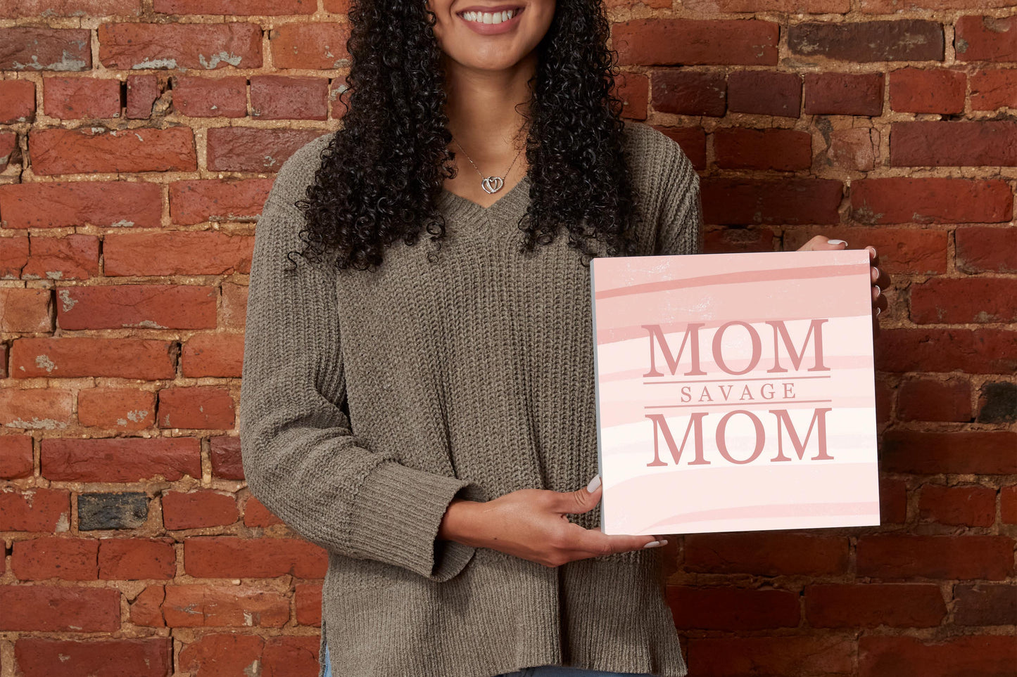Mother's Day Mom Savage Mom | 10x10