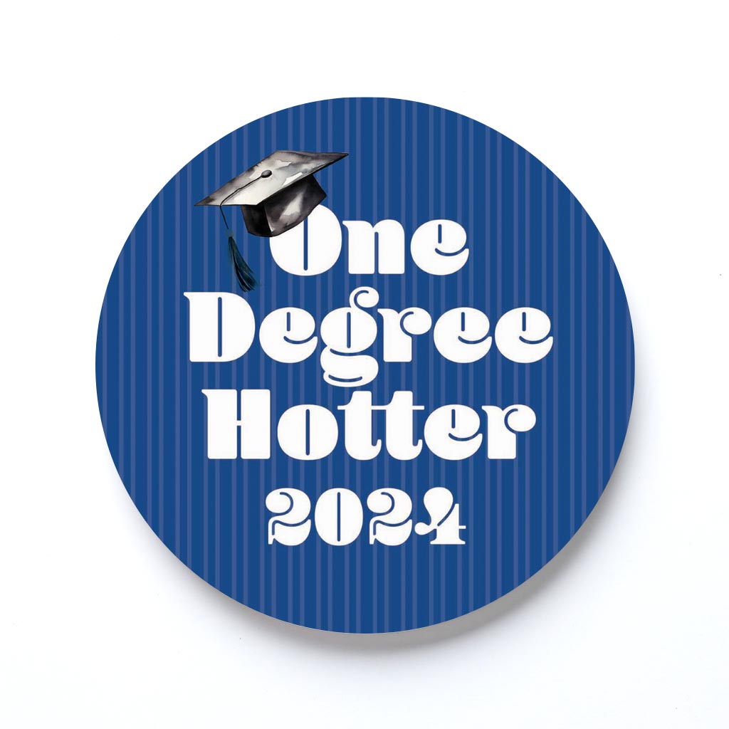 Graduation 2024 One Degree Hotter Blue Stripe | 4x4