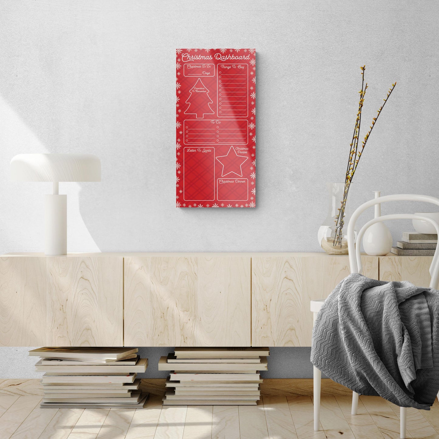 Classy Christmas Dashboard | 12x24