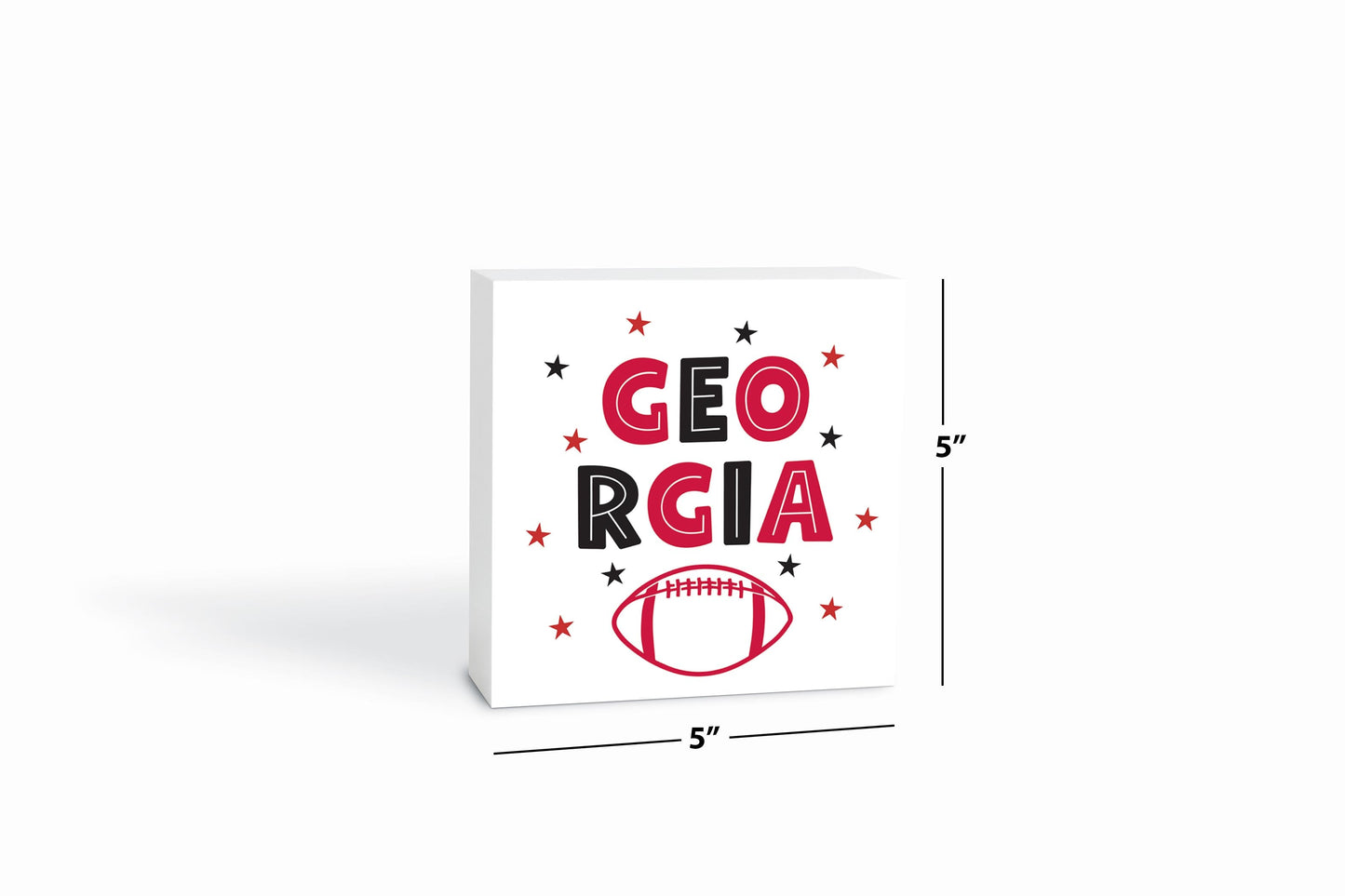 Clairmont & Co Game Day Stars Georgia | 5x5
