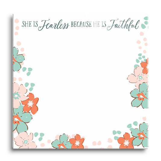 Clairmont & Co Faith She Is Fearless Notes | 12x12