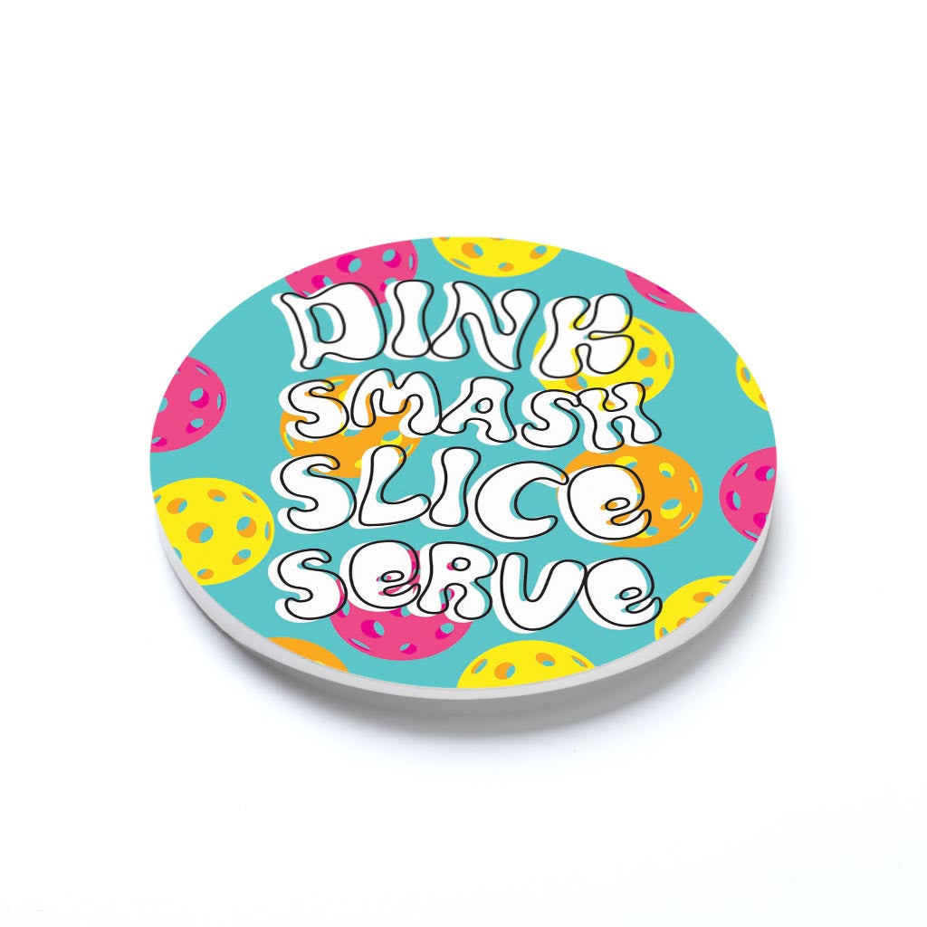 Neon Pickleball Dinnk Smash Slice Serve | 2.65x2.65