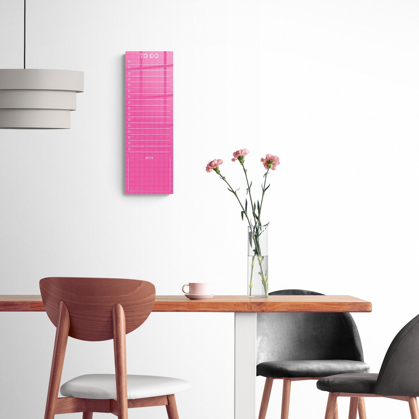 Neon Pink To Do List | 8x24