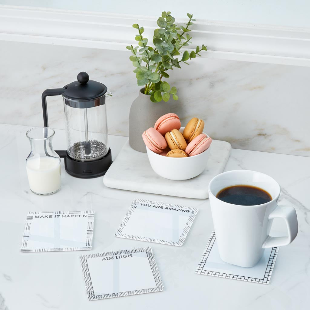 Clear Reminders Black & White Best Sellers | 4x4