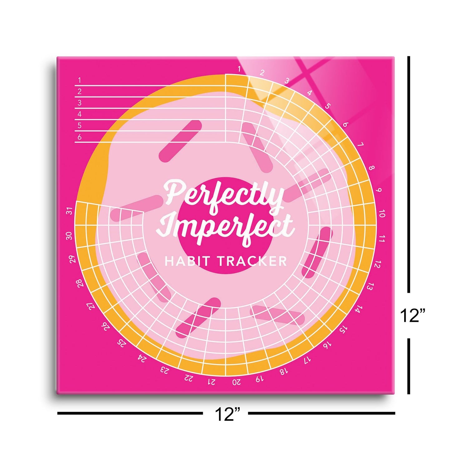 Pink Dream Donut Perfectly Imperfect | 12x12