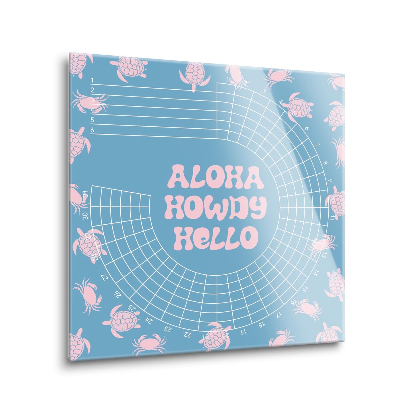 Coastal Aloha Howdy Hello | 12x12