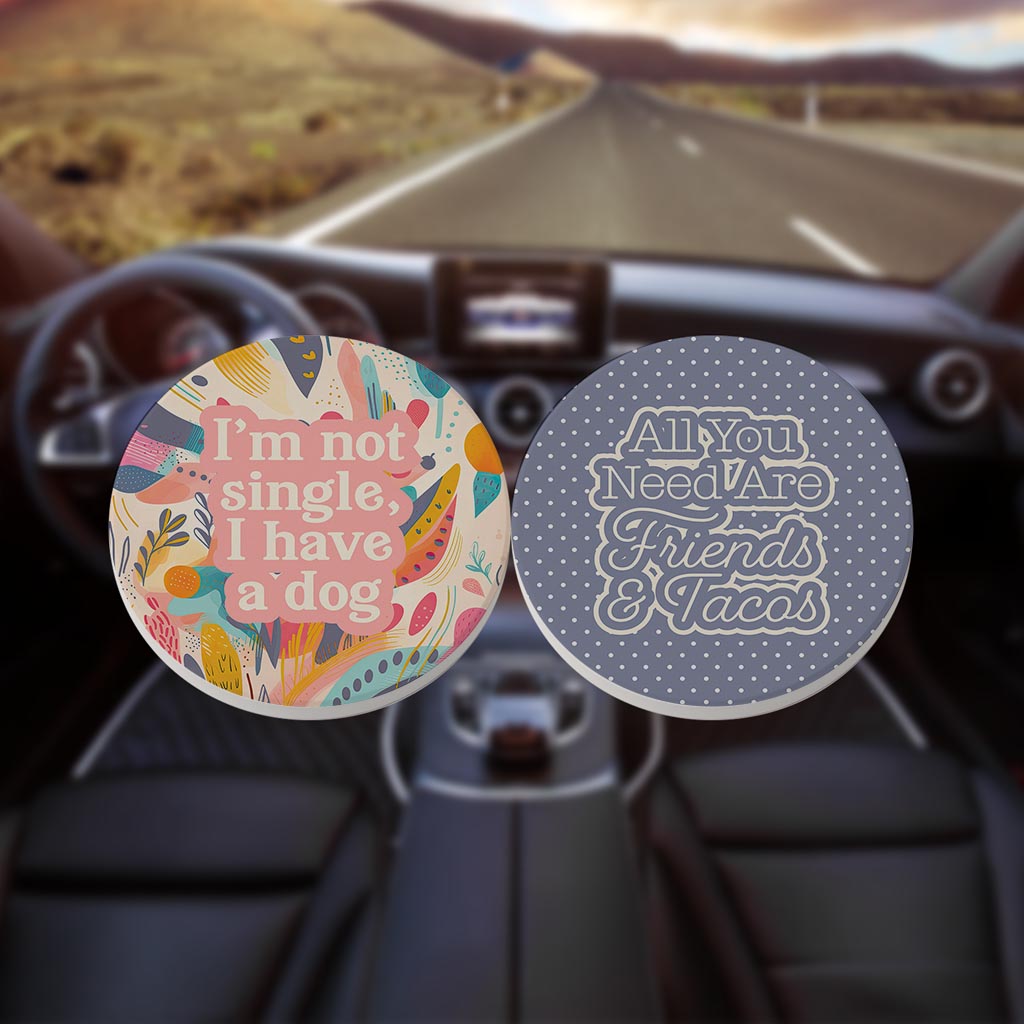 Valentine's Day Single Dog & Tacos Set | 2.65x2.65