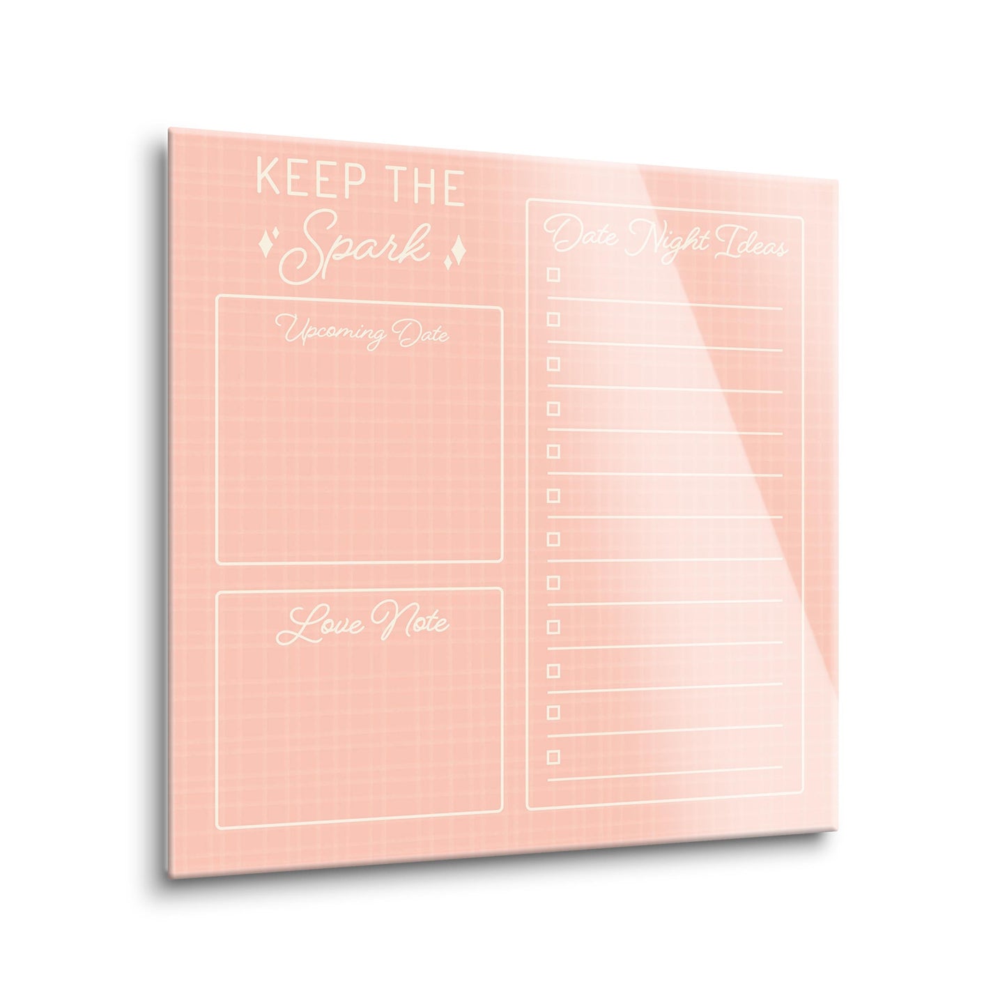 Valentine's Tracker Keep The Spark Date Ideas | 8x8