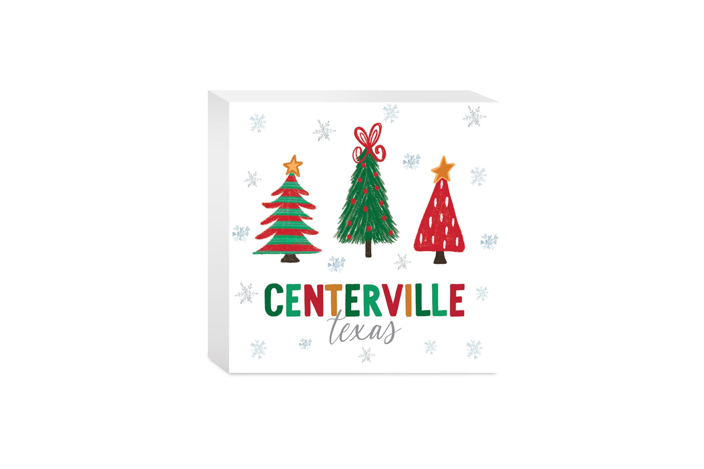 Whimsy Wonderland Love Local Box Sign 5x5 - Traditional