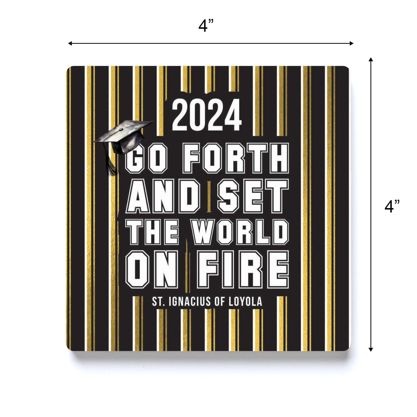 Graduation 2024 Gold Stripe | 4x4