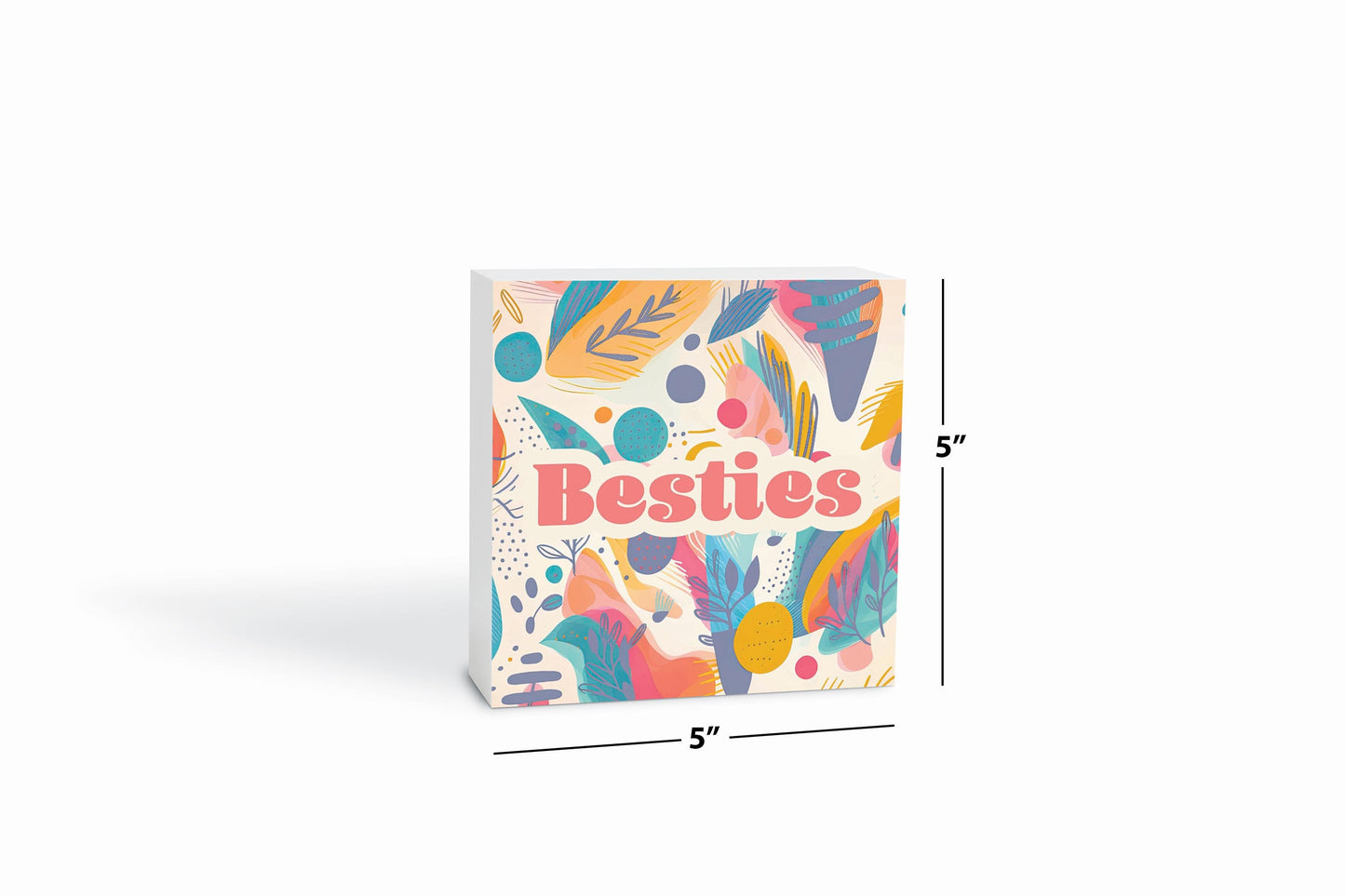 Valentine's Day Besties Abstract Pattern | 5x5