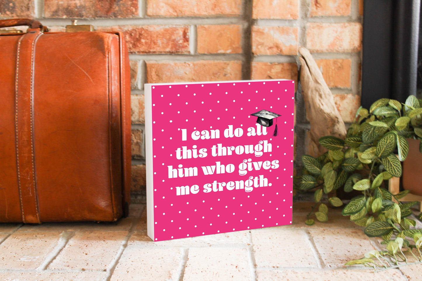 I Can Do All Pink Polka Dot | 10x10