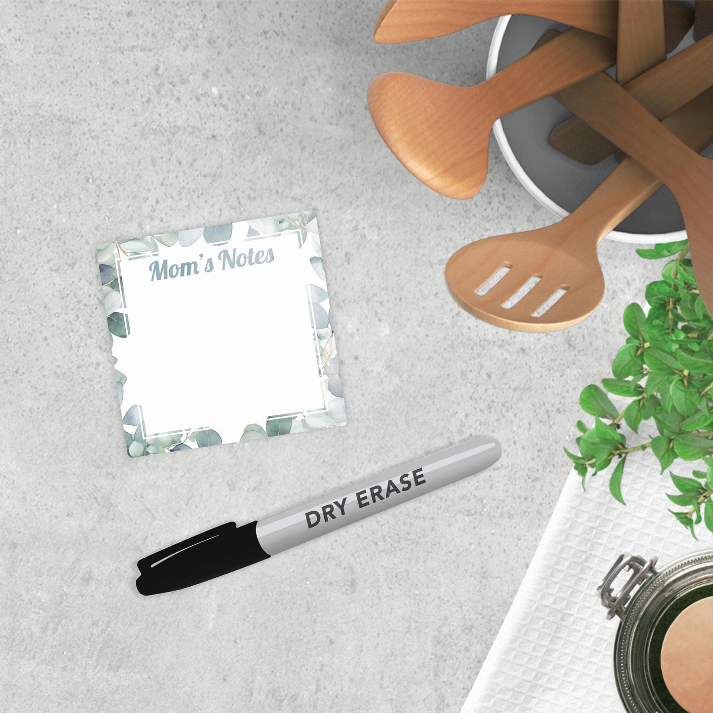 Mother's Day Reminder Mom's Notes | 4x4