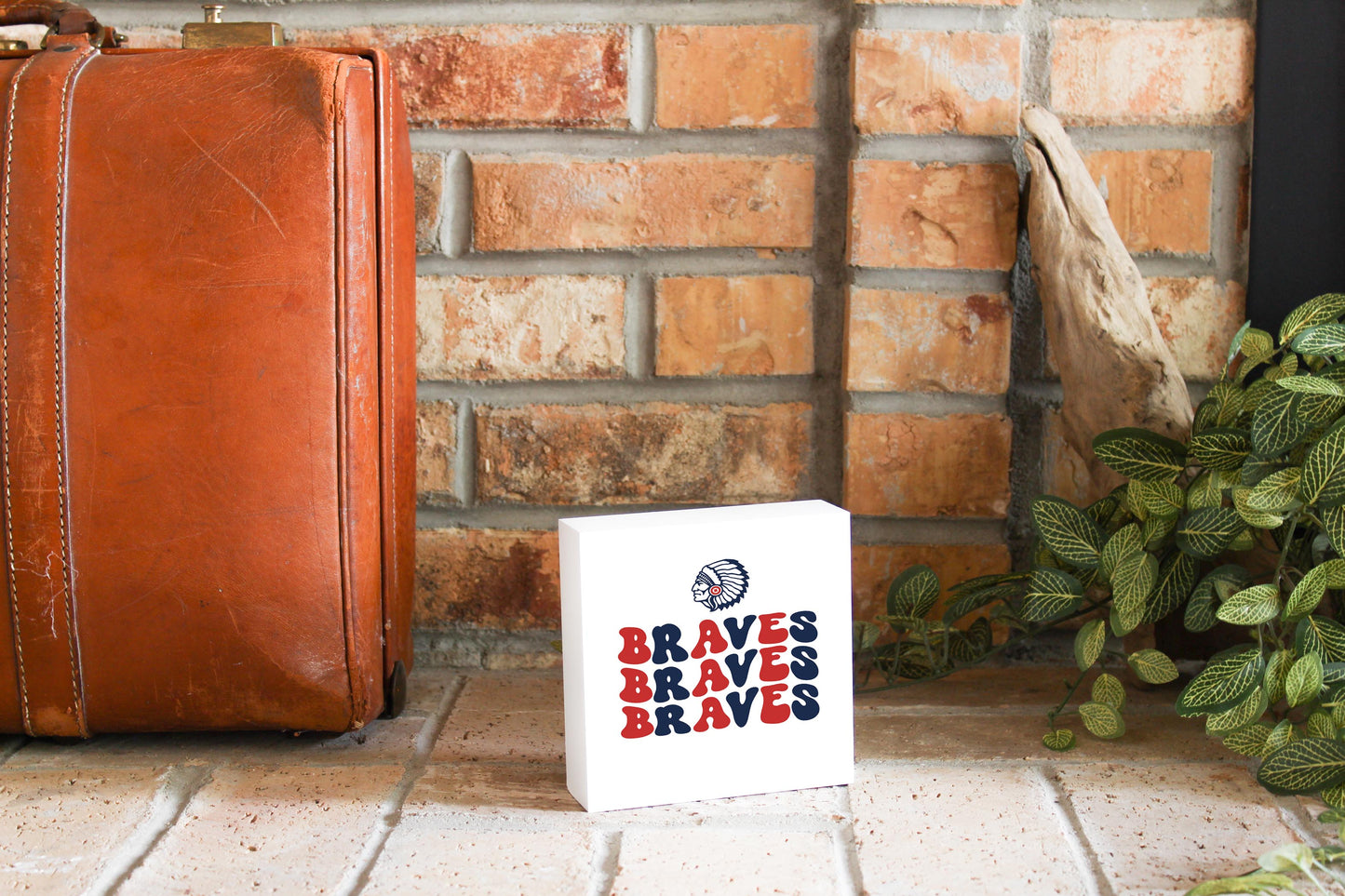 Clairmont & Co Game Day Wave Braves | 5x5