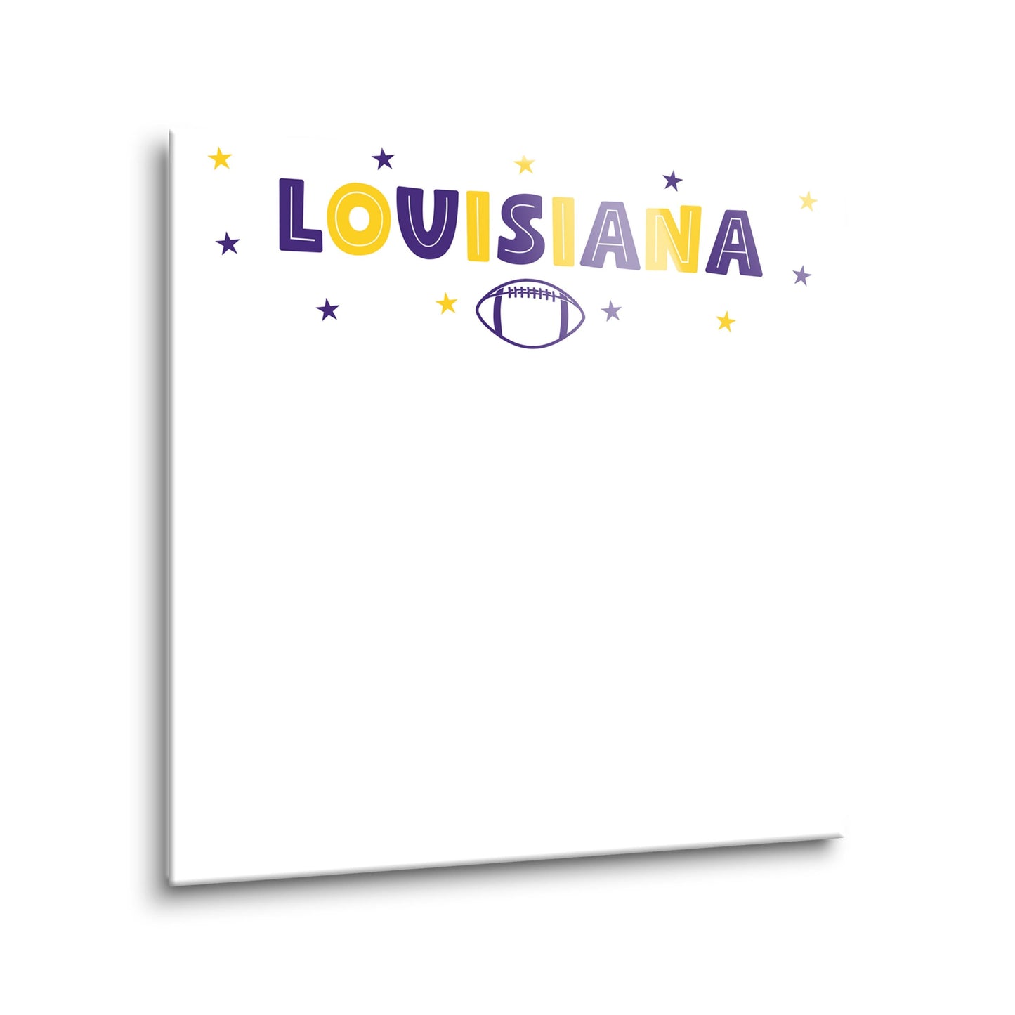 Clairmont & Co Game Day Stars LA Note Board | 8x8