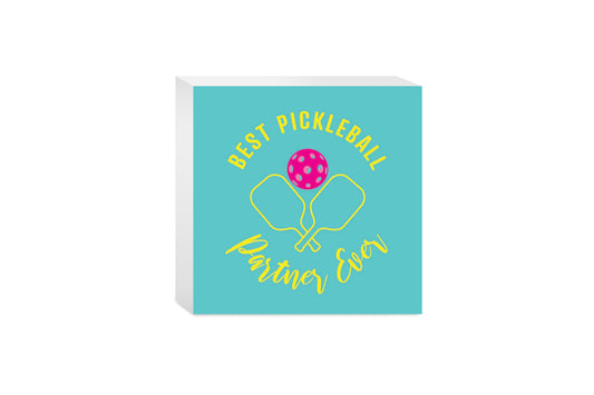 Neon Pickleball Best Pickleball Partner Ever | 5x5
