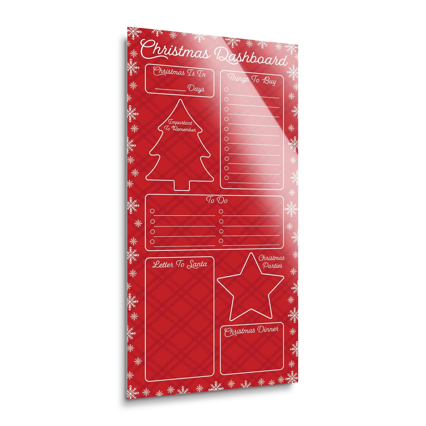 Classy Christmas Dashboard | 12x24