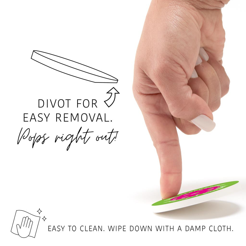 Neon Pickleball Dink Responsibly & I'd Rather | 2.65x2.65