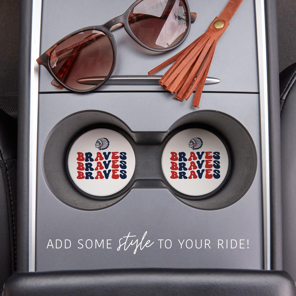 Clairmont & Co Game Day Wave Braves | 2.65x2.65