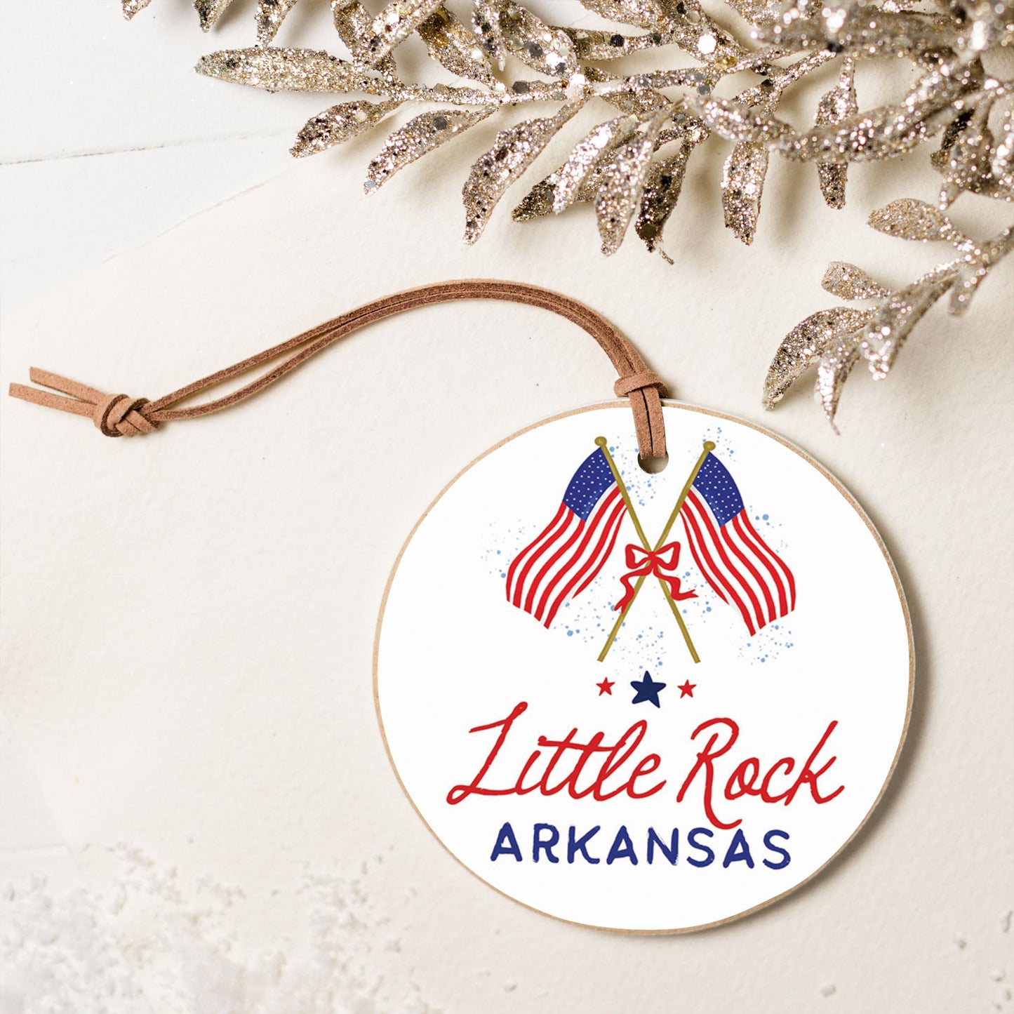 Love+Local 4in Ornament | American Summer Flags
