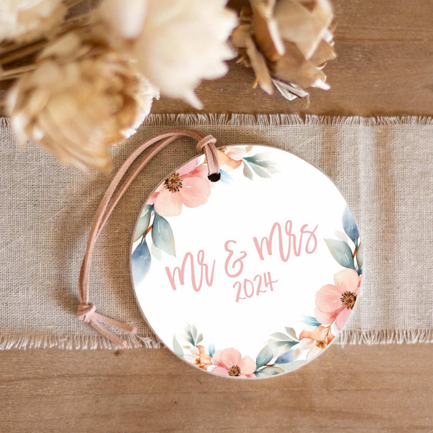 Mr & Mrs 2024 Soft Florals