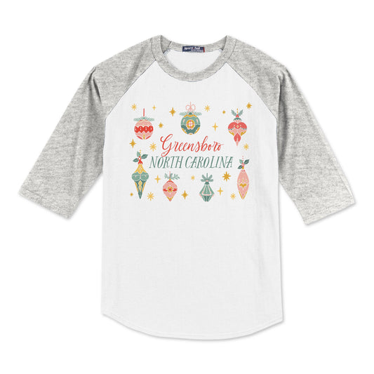 Youth Colorblock Raglan Pre Pack Ornament Gems