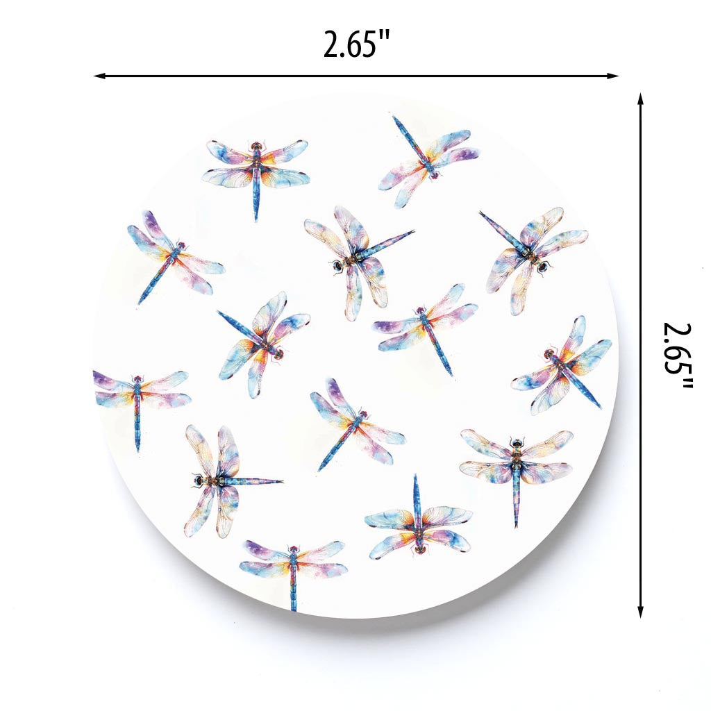 Watercolor Dragonfly Pattern