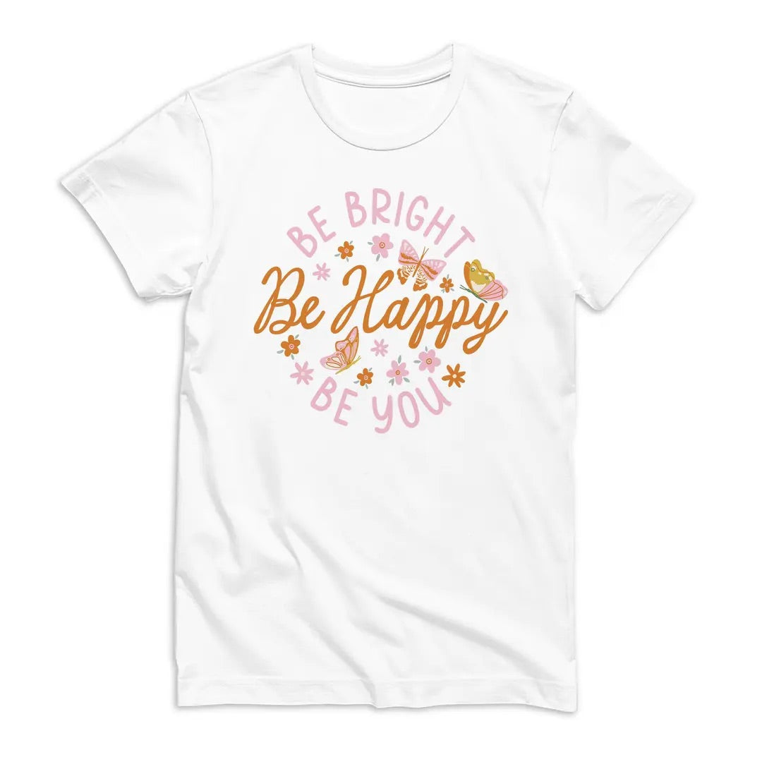 Youth T-Shirt Pre Pack Spring Be Bright Be Happy