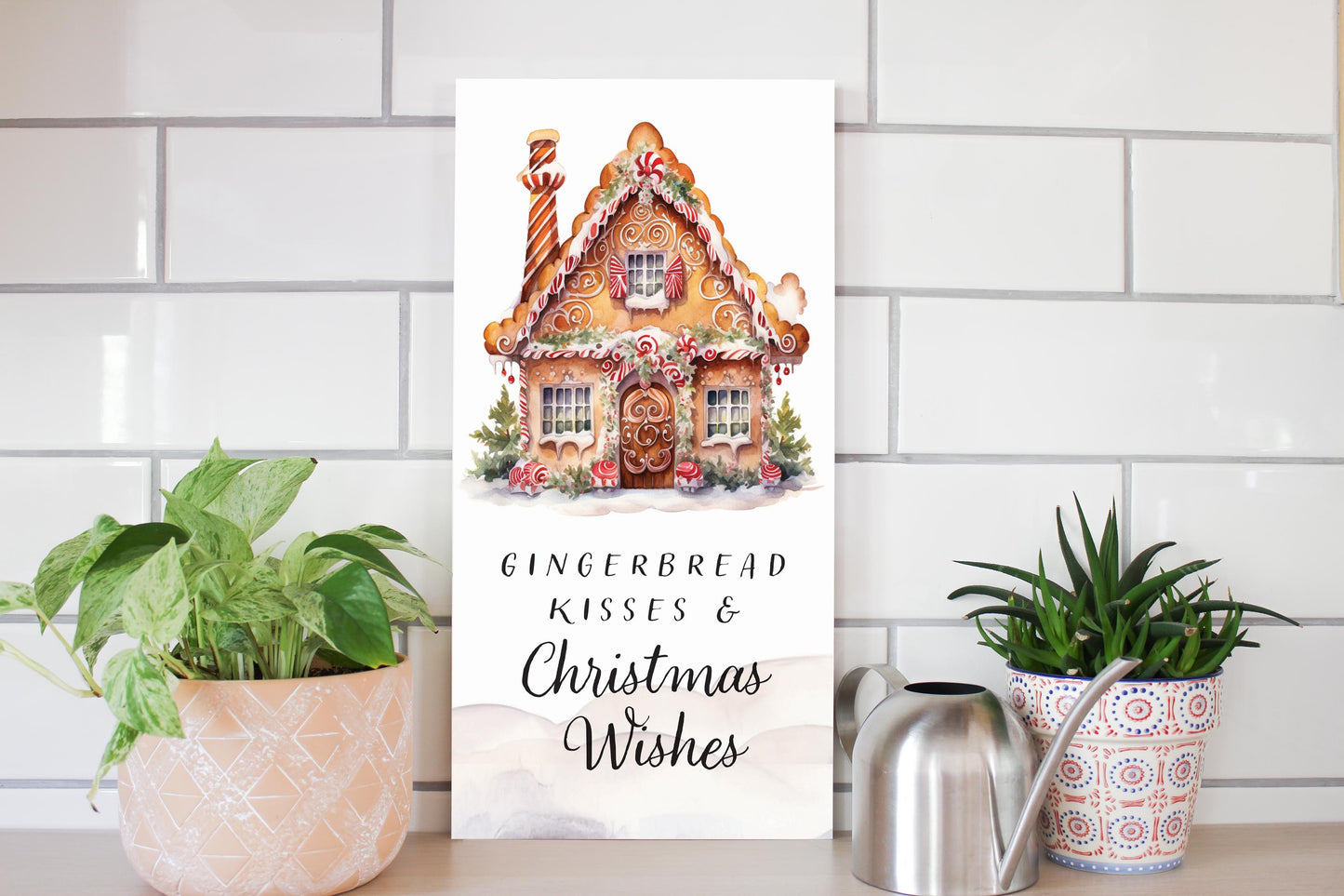 Gingerbread Kisses & Christmas Wishes House