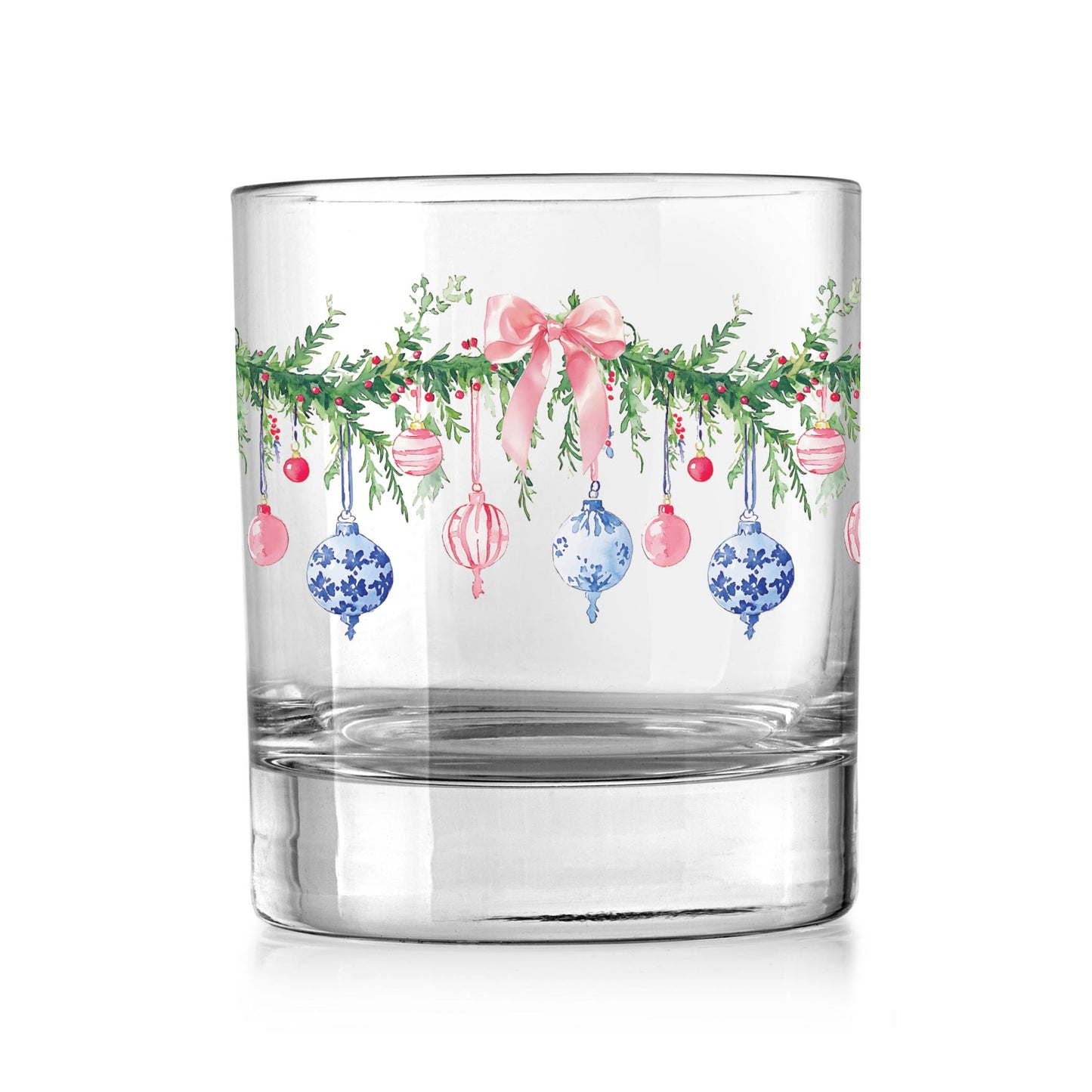 11oz Bourbon Glass-Blush & Baubles - A Grand Millennial Christmas -0
