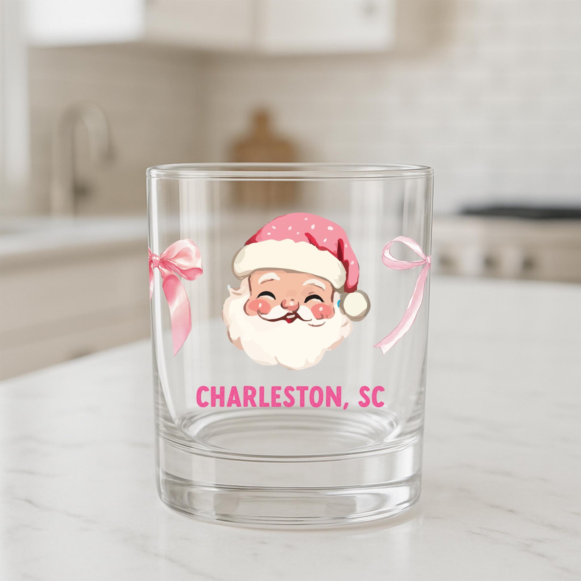 11oz Bourbon Glass-Love+Local Blush & Baubles - A Grand Millennial Christmas -1