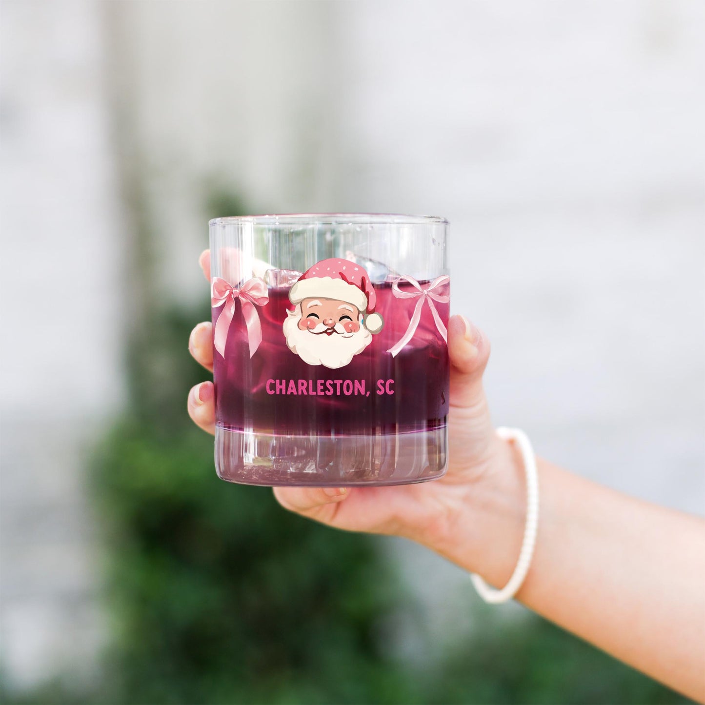 11oz Bourbon Glass-Love+Local Blush & Baubles - A Grand Millennial Christmas -2
