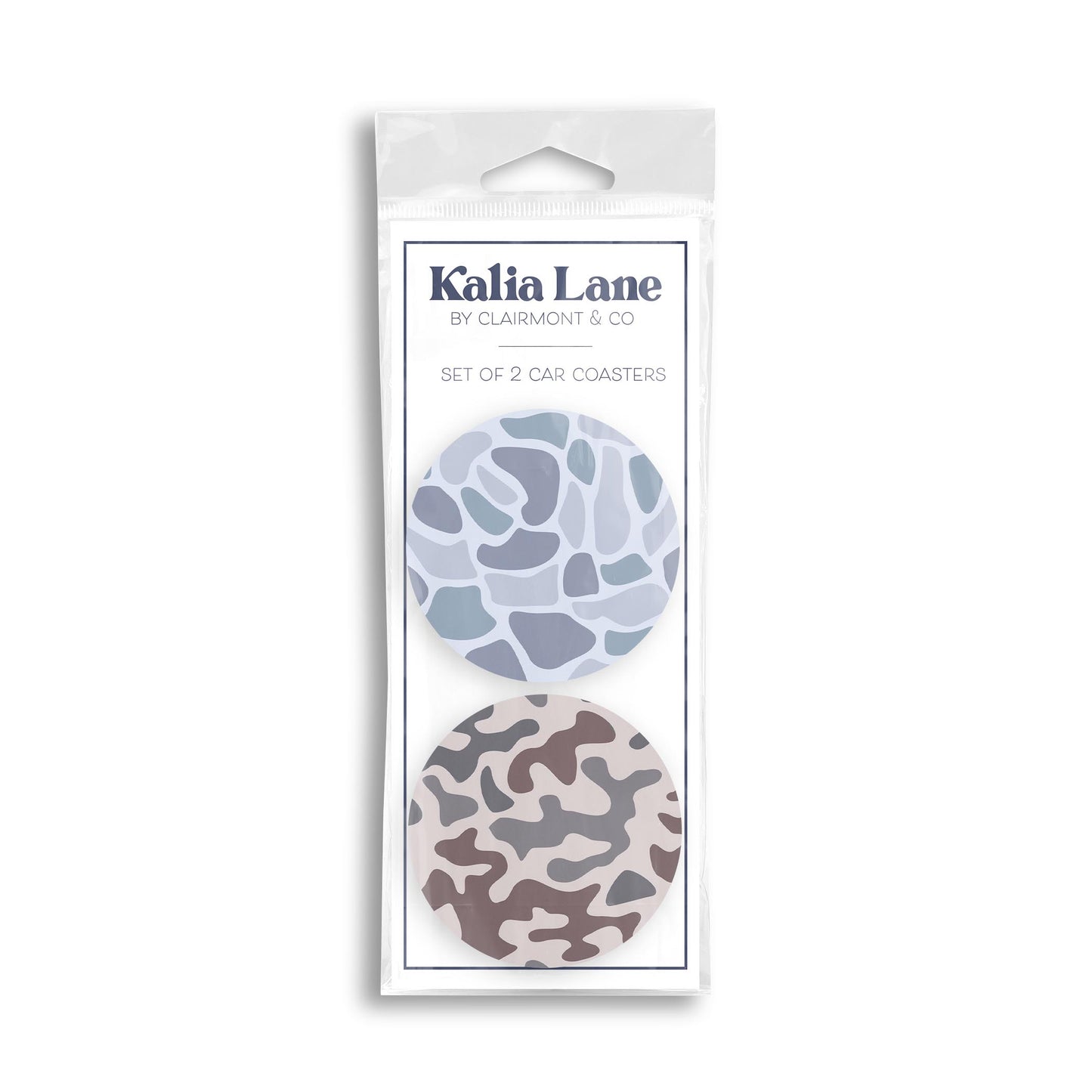 Car Coaster 2-Pack Kalia Lane-Camo Patterns -0