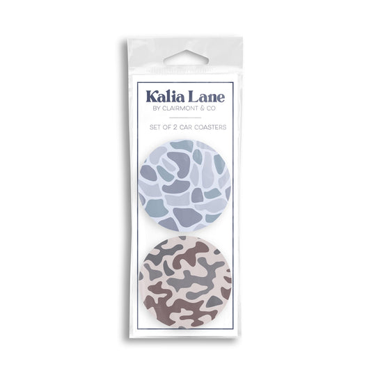 Car Coaster 2-Pack Kalia Lane-Camo Patterns -0