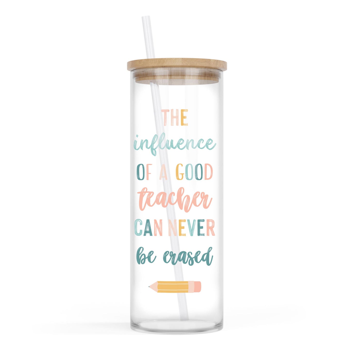 24oz Cold Brew Glass-Influence Of A Good Teacher