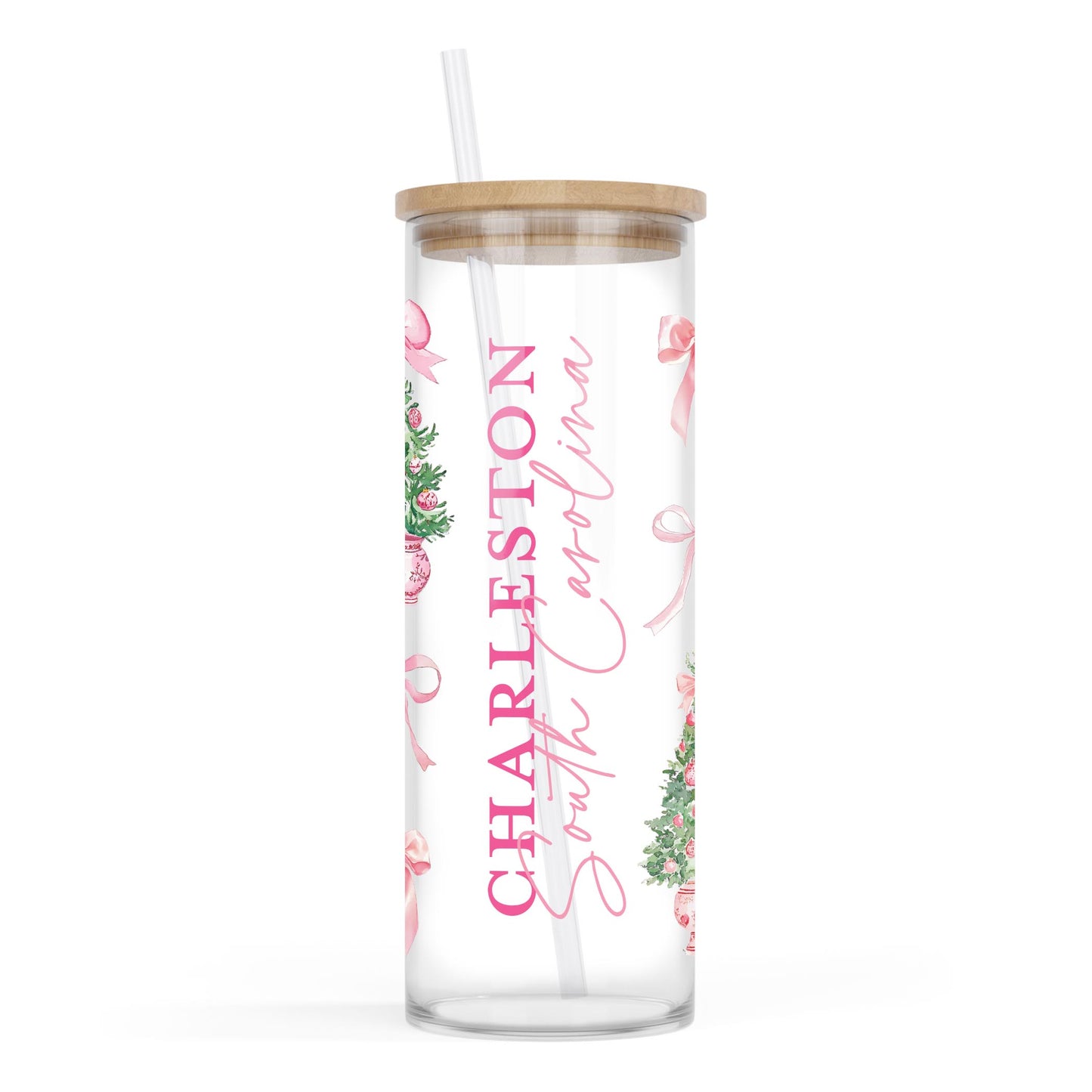 24oz Cold Brew Glass-Love+Local Blush & Baubles - A Grand Millennial Christmas -0