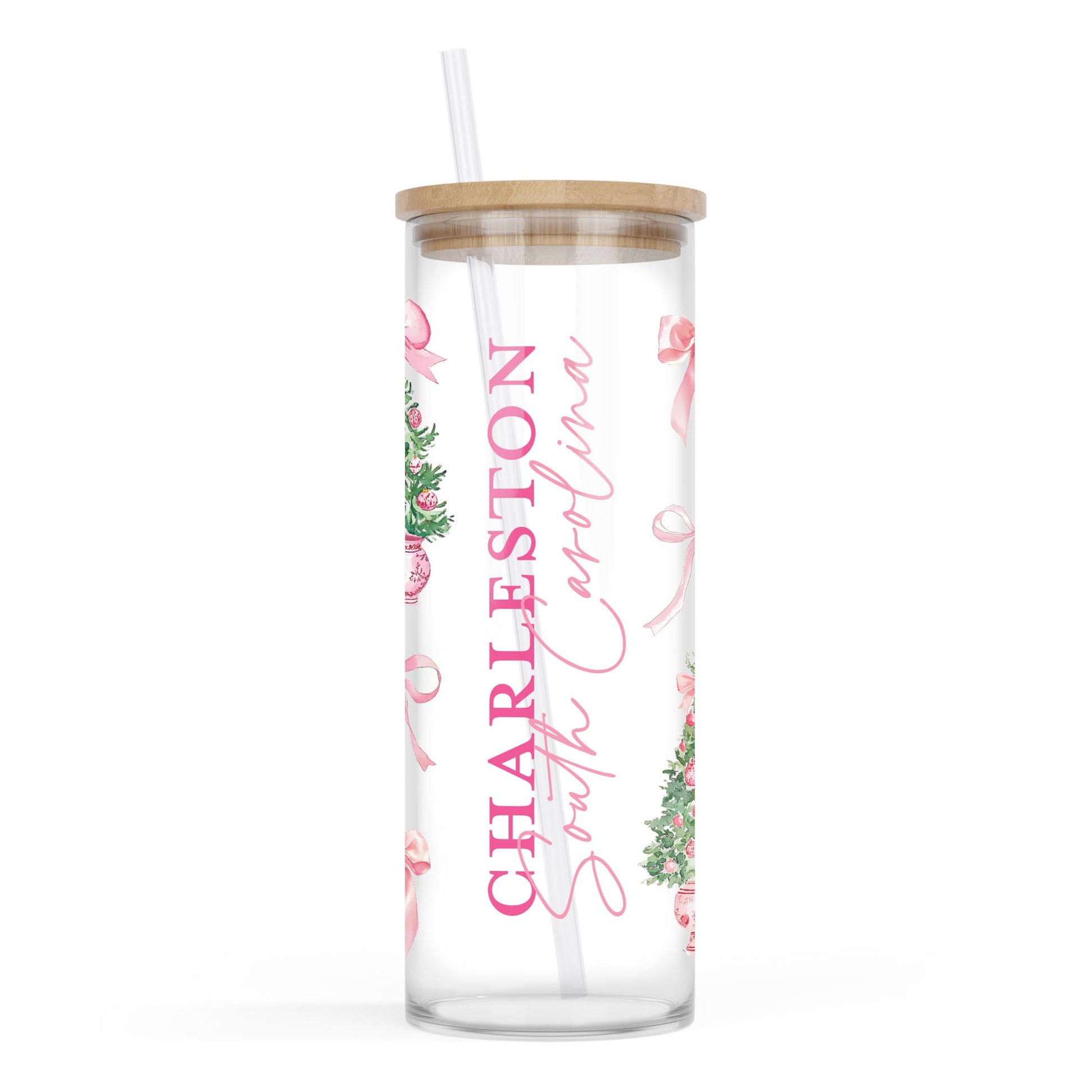 24oz Cold Brew Glass-Love+Local Blush & Baubles - A Grand Millennial Christmas -0