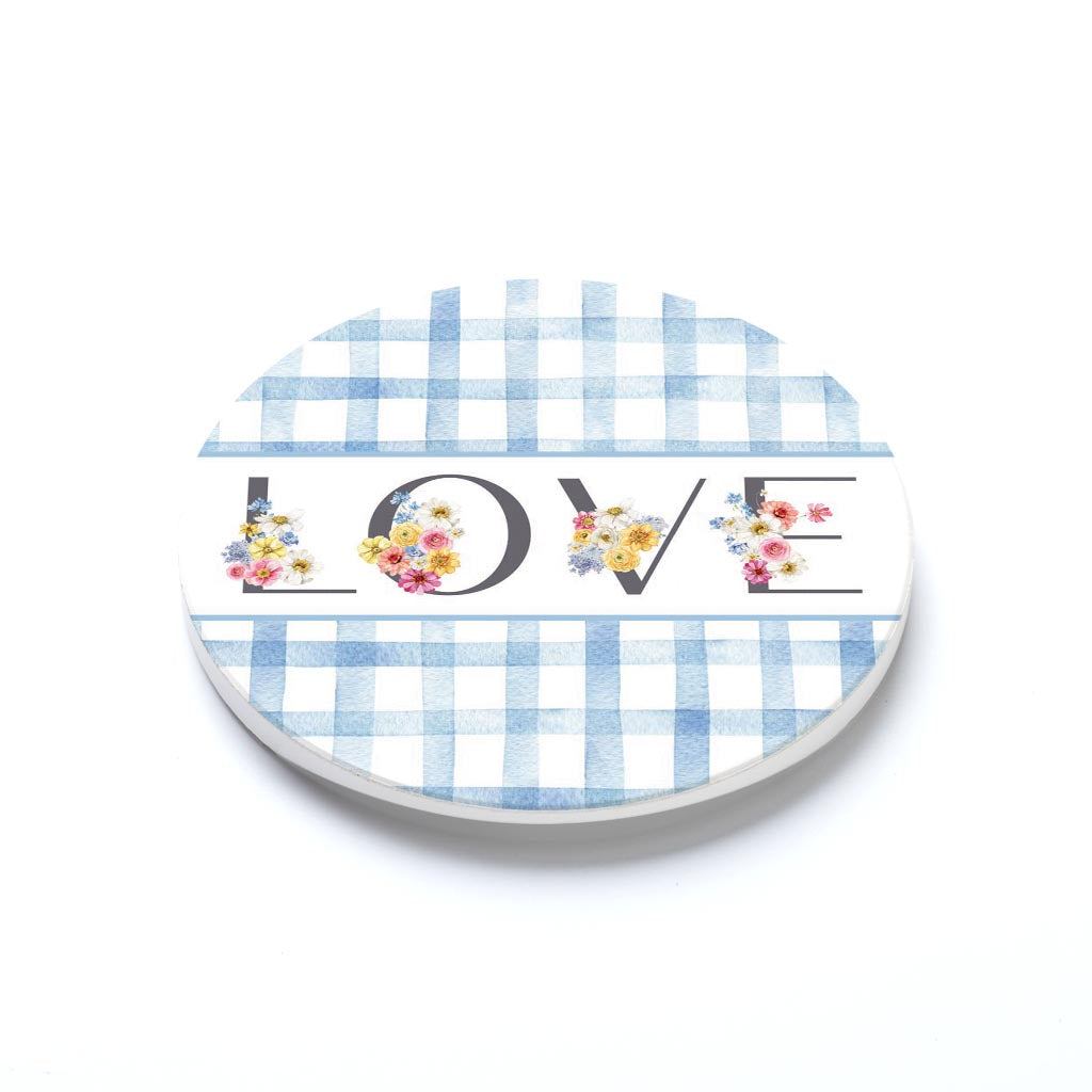 Car Coaster-Fantasy Garden Love -1